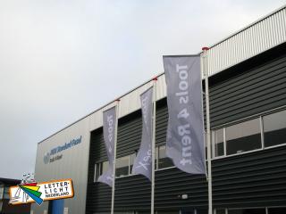 Vlaggen 100x300cm, stadaard afmeting